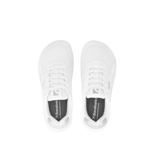 Barefoot Sneakers Barebarics Zing - Fresh - White & Silver