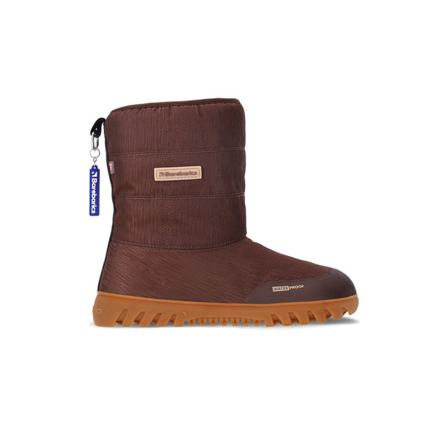 Winter Barefoot Boots Barebarics PolarStride - Copper Brown (Sandėlio prekė)