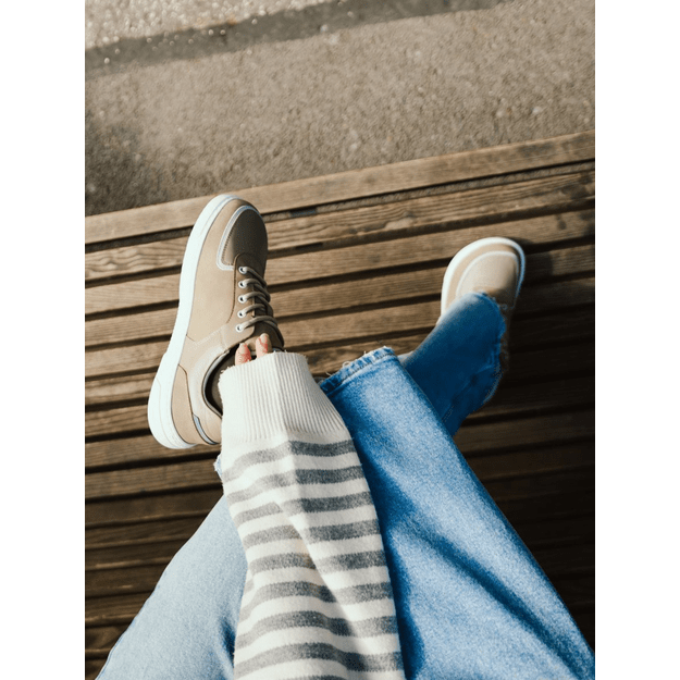 Barefoot Sneakers Barebarics Blend - Cappuccino Brown