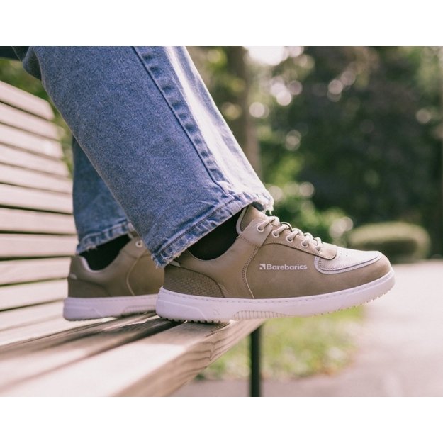 Barefoot Sneakers Barebarics Blend - Cappuccino Brown