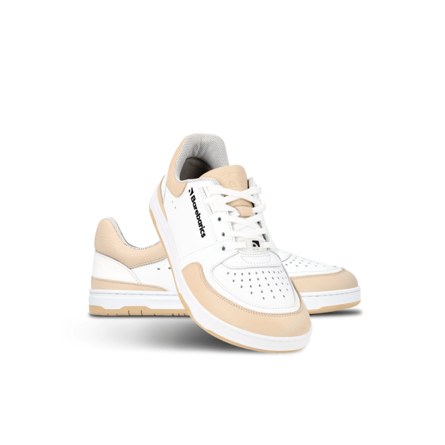 Barefoot Sneakers Barebarics Wave - White & Beige