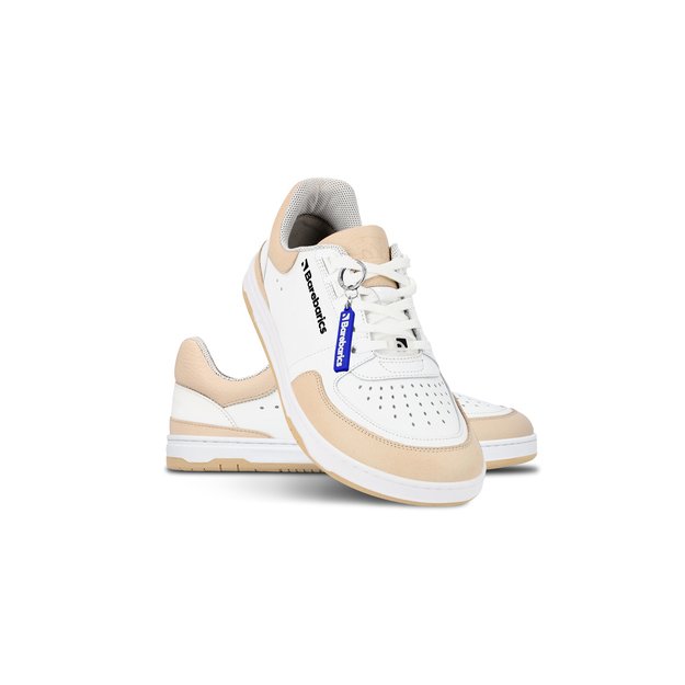 Barefoot Sneakers Barebarics Wave - White & Beige