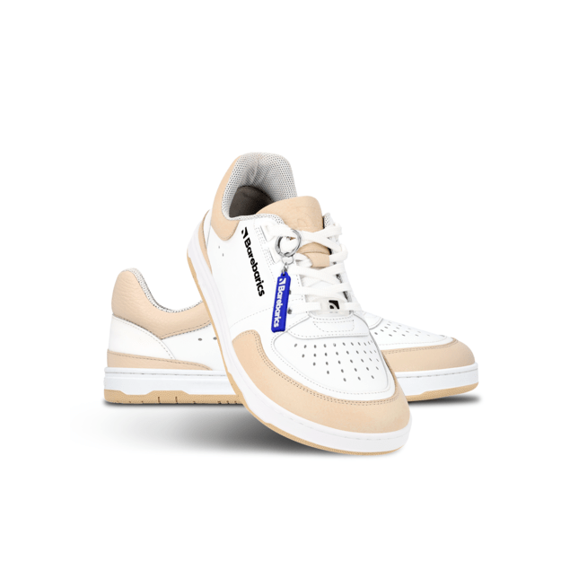 Barefoot Sneakers Barebarics Wave - White & Beige