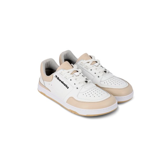 Barefoot Sneakers Barebarics Wave - White & Beige