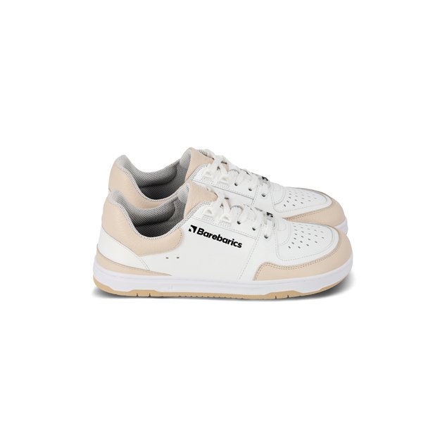 Barefoot Sneakers Barebarics Wave - White & Beige