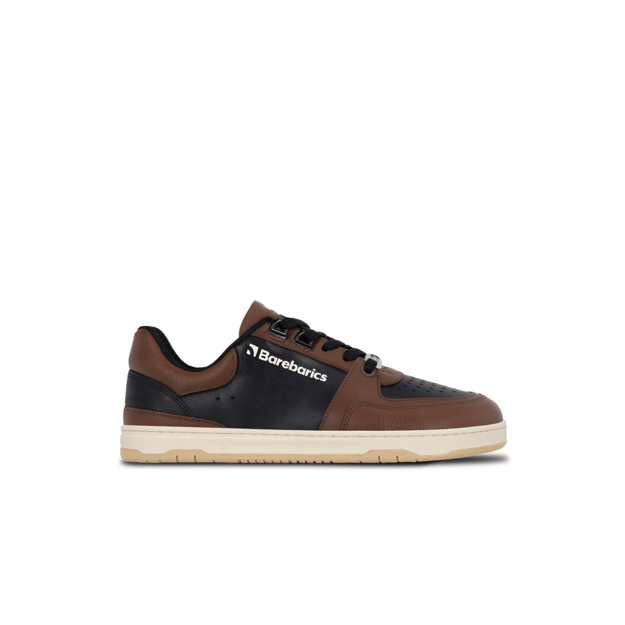 Barefoot Sneakers Barebarics Wave - Black & Dark Brown