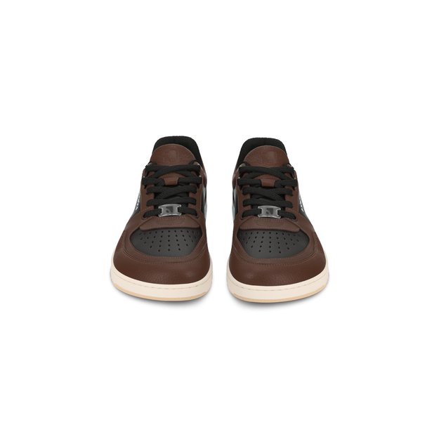 Barefoot Sneakers Barebarics Wave - Black & Dark Brown