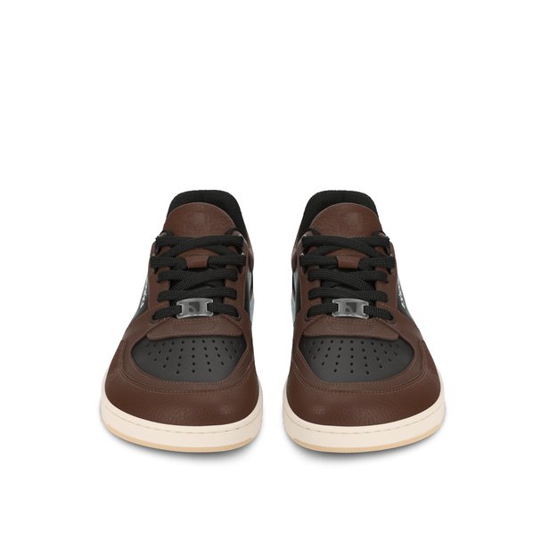 Barefoot Sneakers Barebarics Wave - Black & Dark Brown