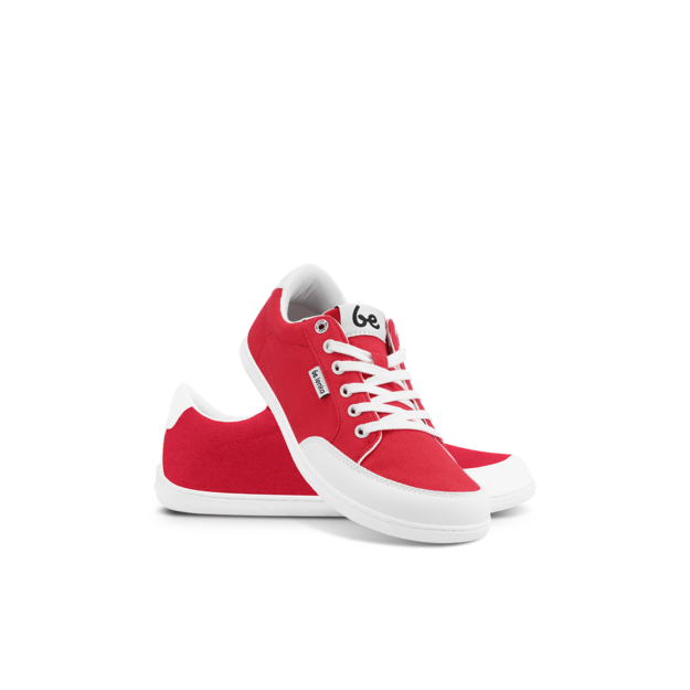 Barefoot Sneakers Be Lenka Rebound - Red & White