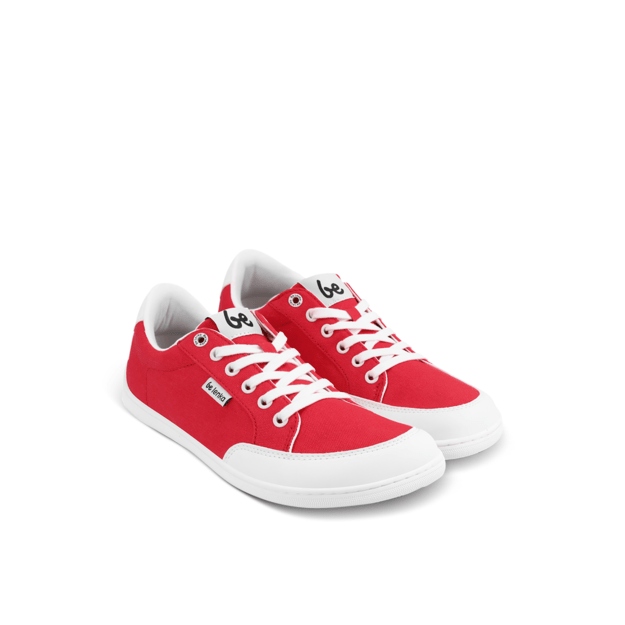 Barefoot Sneakers Be Lenka Rebound - Red & White