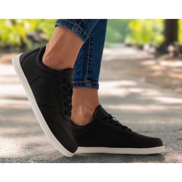 Barefoot Sneakers - Be Lenka Echo - Black & White
