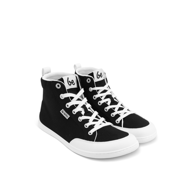 Barefoot Sneakers Be Lenka Rebound - High Top - Black & White