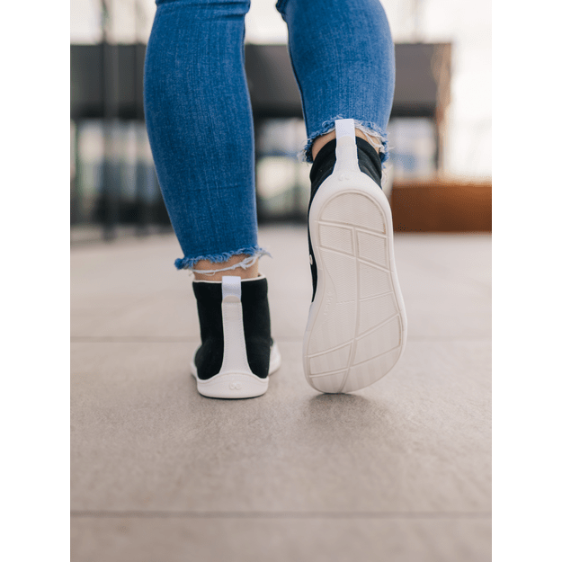 Barefoot Sneakers Be Lenka Rebound - High Top - Black & White