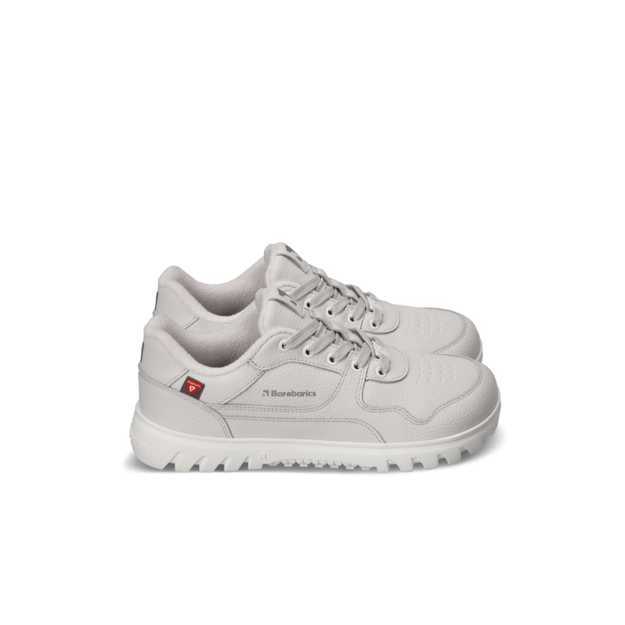 Barefoot Sneakers Barebarics Zing Frost - Light Grey & White