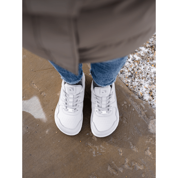 Barefoot Sneakers Barebarics Zing Frost - Light Grey & White