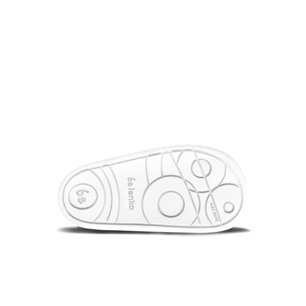 Kids barefoot sneakers Be Lenka Energise Preschool - White & Checkerboard