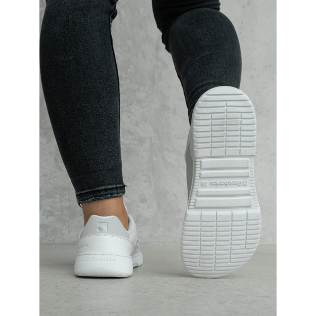 Barefoot Sneakers Barebarics Vaporo - White & Light Grey