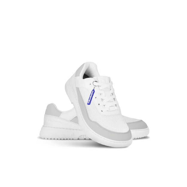 Barefoot Sneakers Barebarics Vaporo - White & Light Grey