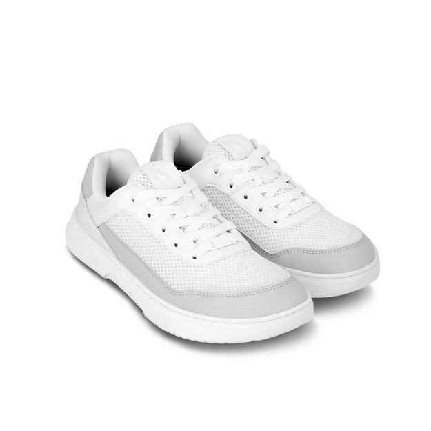 Barefoot Sneakers Barebarics Vaporo - White & Light Grey