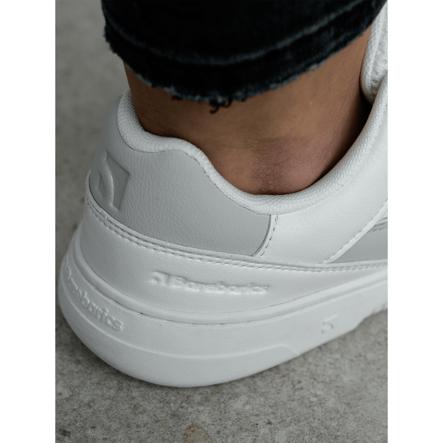 Barefoot Sneakers Barebarics Vaporo - White & Light Grey