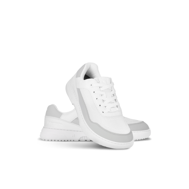 Barefoot Sneakers Barebarics Vaporo - White & Light Grey