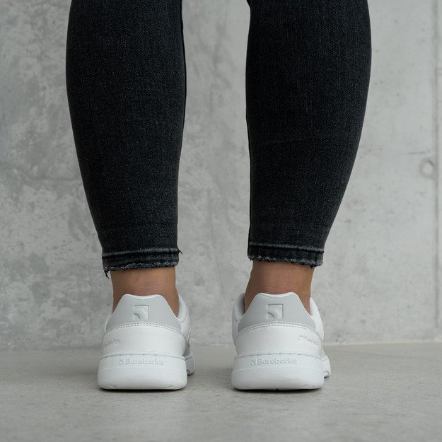 Barefoot Sneakers Barebarics Vaporo - White & Light Grey