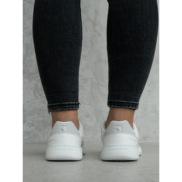 Barefoot Sneakers Barebarics Vaporo - White & Light Grey