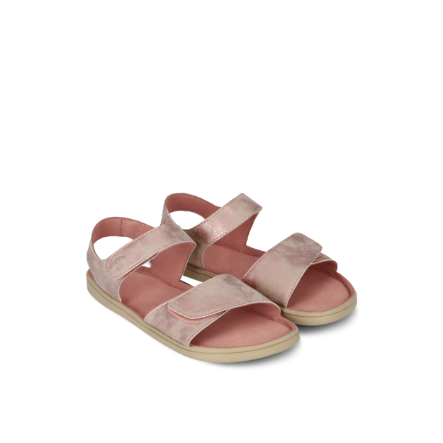 Kids  barefoot sandals Be Lenka Miami Junior - Coral Sparkle
