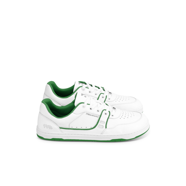 Barefoot kedai Barebarics Arise - White & Green