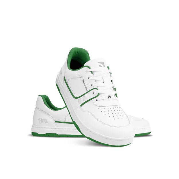 Barefoot kedai Barebarics Arise - White & Green