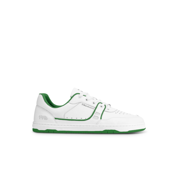 Barefoot kedai Barebarics Arise - White & Green