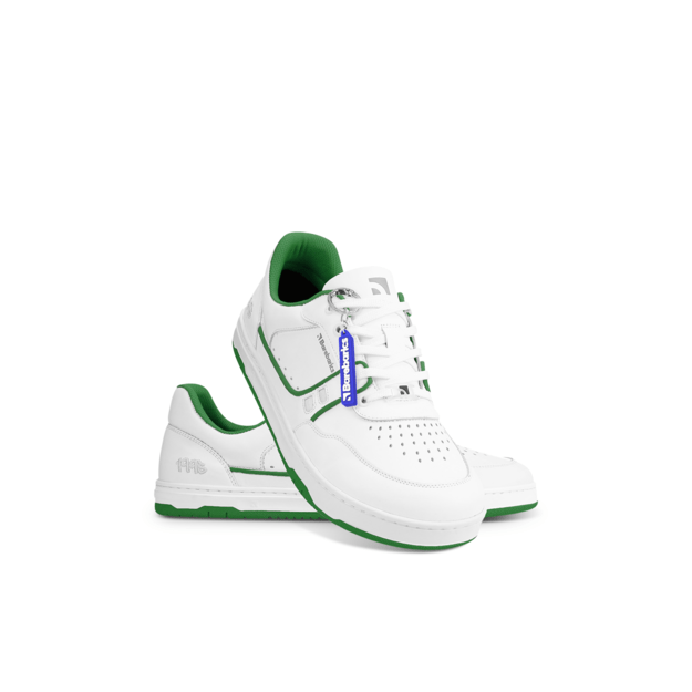 Barefoot kedai Barebarics Arise - White & Green