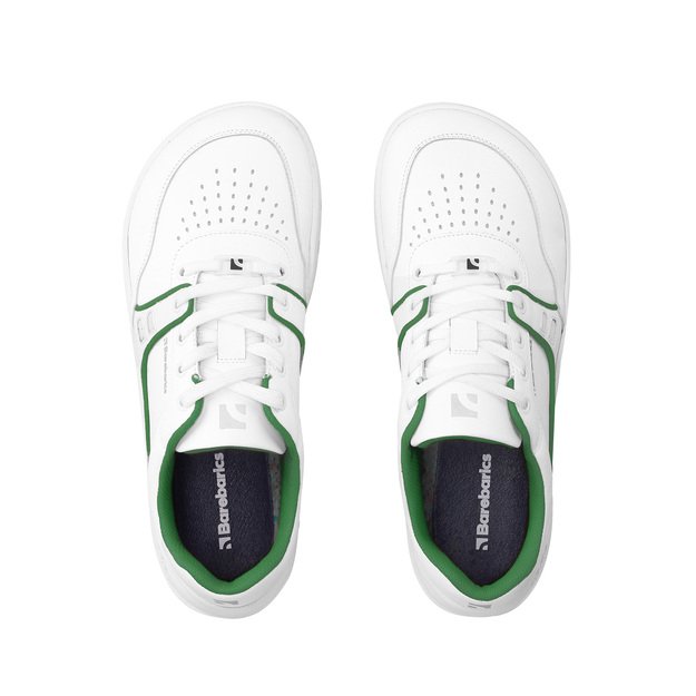 Barefoot kedai Barebarics Arise - White & Green