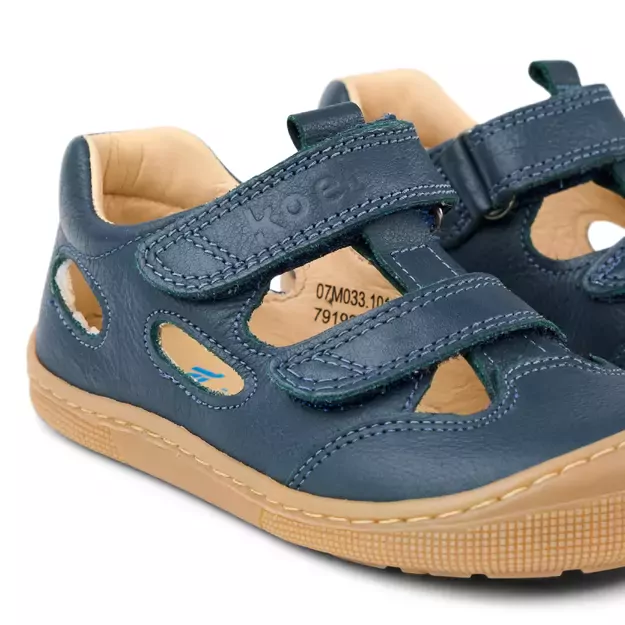 Vaikiški Koel barefoot basutės Deen napa - mėlyna