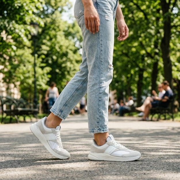 Sportovn&iacute; Tenisky GROUNDIES&reg; Starlite 2.0 B&iacute;l&eacute;