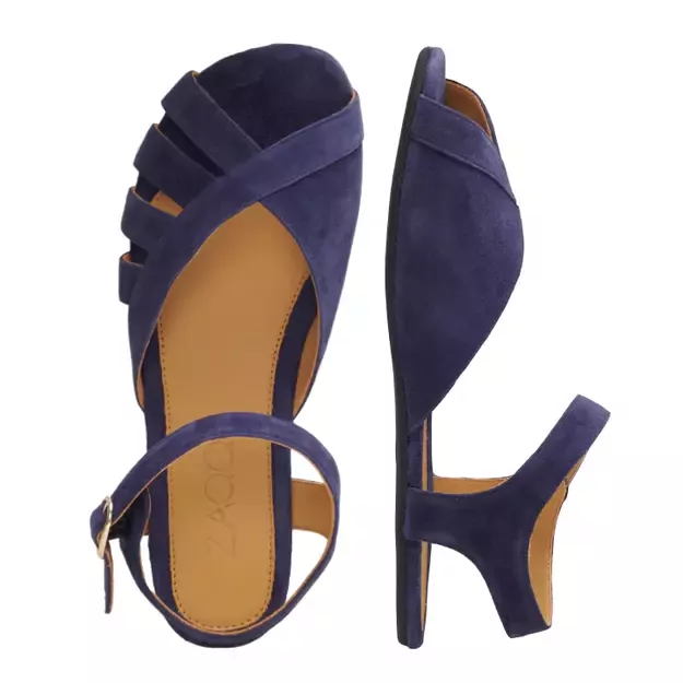 ZAQQ barefoot basutės QORSE - mėlyna 39 dydis. IŠPARDAVIMAS 1