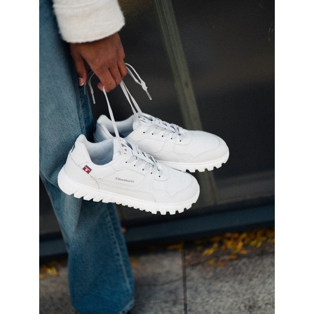 Barefoot Sneakers Barebarics Zing Frost - Light Grey & White 42