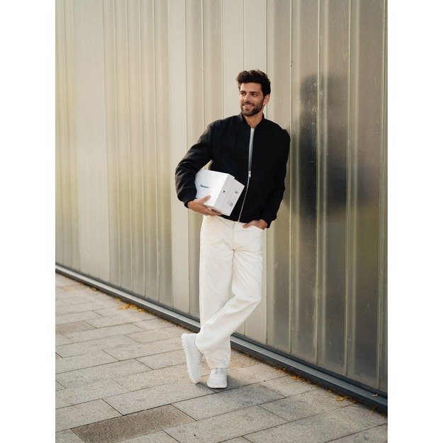 Barefoot Sneakers Barebarics Zing Frost - Light Grey & White 26