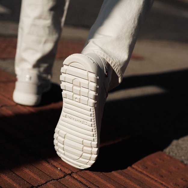 Barefoot Sneakers Barebarics Zing Frost - Light Grey & White 20