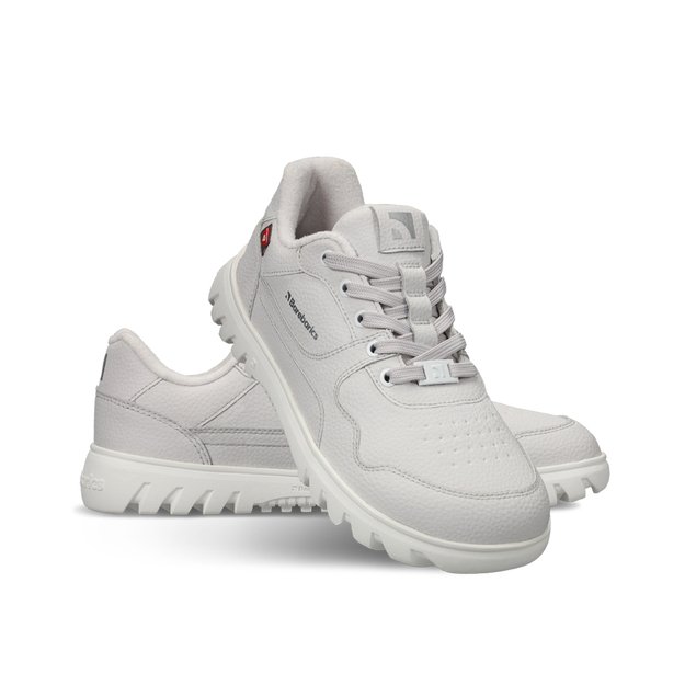 Barefoot Sneakers Barebarics Zing Frost - Light Grey & White 23