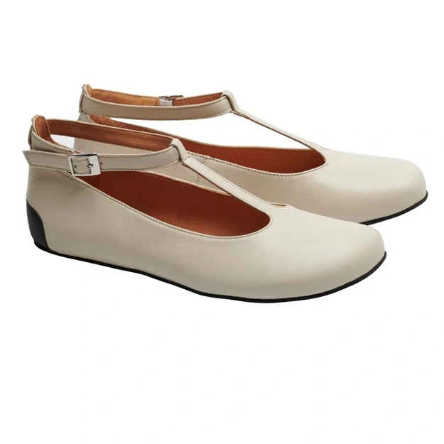 ZAQQ barefoot balerinos QITE Beige