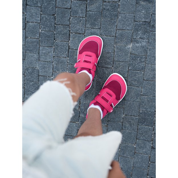 Kids Barefoot Sneakers Be Lenka Glade Kids - Dark Pink