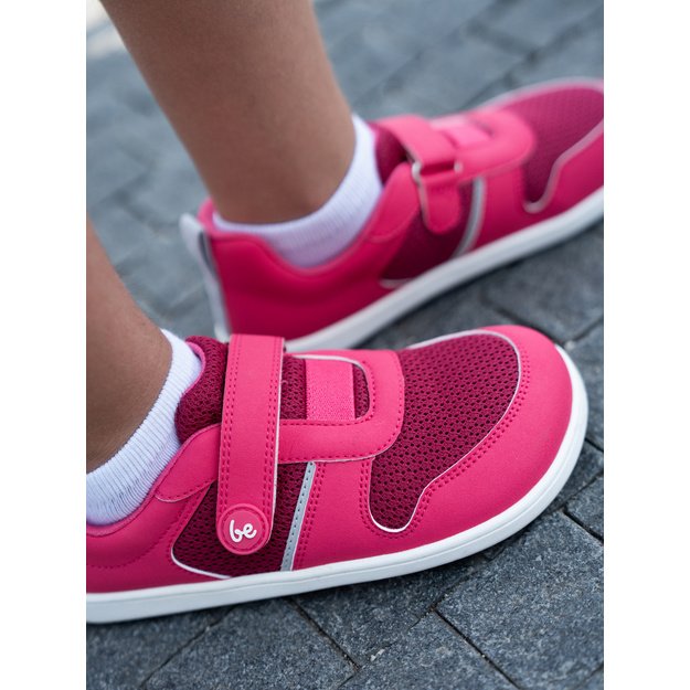 Kids Barefoot Sneakers Be Lenka Glade Kids - Dark Pink