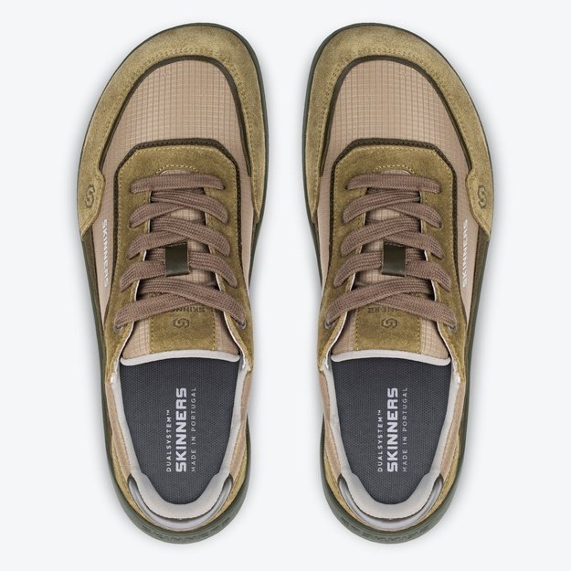 Skinners barefoot batai  Allrounder Moss žalia