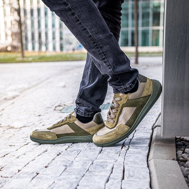 Skinners barefoot batai  Allrounder Moss žalia
