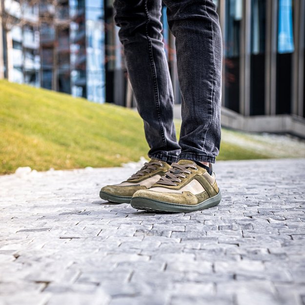 Skinners barefoot batai  Allrounder Moss žalia