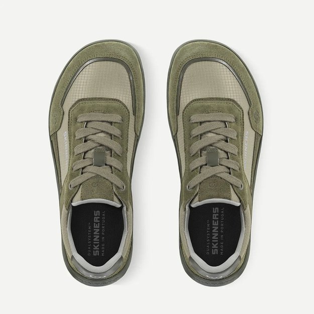 Skinners barefoot batai  Allrounder Moss žalia