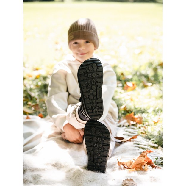Kids barefoot shoes Be Lenka Elio Kids - All Black