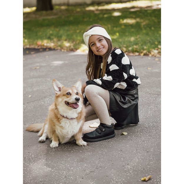 Kids barefoot shoes Be Lenka Elio Kids - All Black