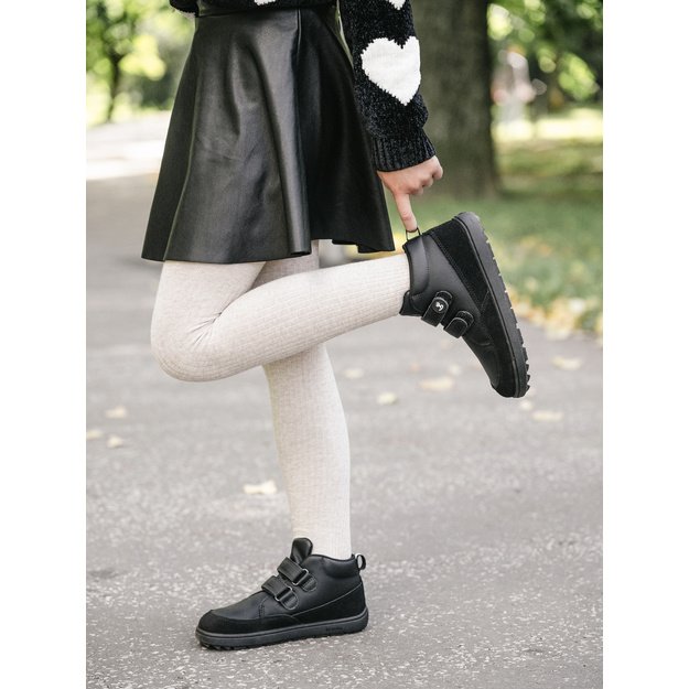 Kids barefoot shoes Be Lenka Elio Kids - All Black